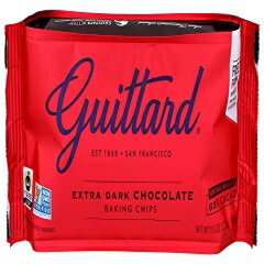 ギタード ベーキングチップス、63% エクストラ ダーク チョコレート、11.5 オンス Guittard Baking Chips, 63% Extra Dark Chocolate, 11.5 oz
