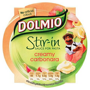 h~I \[X - N[~[J{i[ (150g) - 2 pbN Dolmio Stir-in Sauce - Creamy Carbonara (150g) - Pack of 2