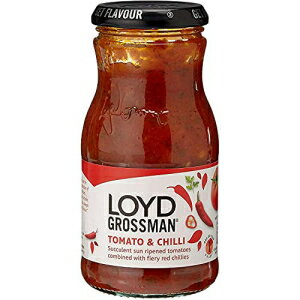 Loyd Grossman Pasta Sauce - Tomato & Chilli (350g) - Pack of 2