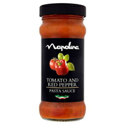 Napolina Tomato and Red Pepper Pasta Sauce (350g) - Pack of 2