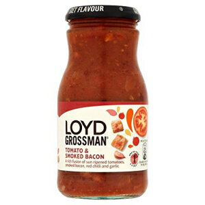 Loyd Grossman Pasta Sauce - Smoky Bacon (350g) - Pack of 2