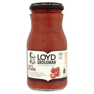 Loyd Grossman Pasta Sauce - Tomato & Red Wine (350g) - Pack of 6
