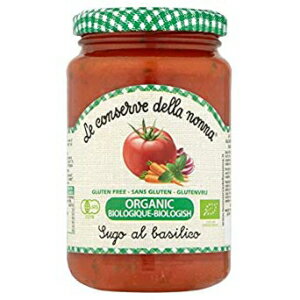 Le Conserve Della Nonna グルテンフリー トマトとバジルのパスタソース - 350g Le Conserve Della Nonna Gluten Free Tomato & Basil Pasta Sauce - 350g