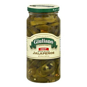 ジュリアノス ホット ナチョ スライス ハラペーニョ、453.6g - 1 ケース 6 個。 Giuliano's Specialty Foods Giulianos Hot Nacho Sliced Jalapeno, 16 Ounce - 6 per case.