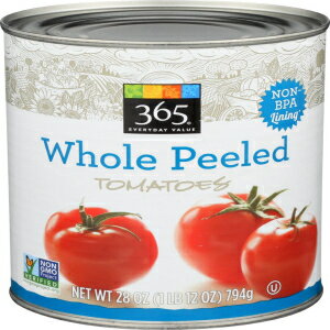 365 Everyday ValueAނۂƃg}gA28 IX 365 Everyday Value, Whole Peeled Tomatoes, 28 oz