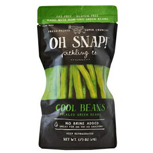 OH スナップ クール ビーンズ いんげん漬け、49.6g -- 1 ケース 12 個。 GLK Foods OH Snap Cool Beans Pickled Green Beans, 1.75 Ounce -- 12 per case.