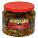 アルピーノブランドのホットペッパーミックスジャルディニエラピクルス野菜レストランの品質-64オンス。 Alpino Brand Hot Pepper Mix Giardiniera Pickled Vegetables Restaurant Quality - 64 oz.