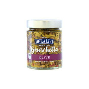 f[ C^AAI[uuXPb^ 199.9g B- 3pbN DeLallo Imported Italian Olive Bruschetta 7.05 oz. - 3 pack