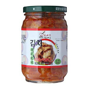 Food People Korean Vegan Kimchi (No Preservatives) 400g - New packaging, but the same amazing flavor! No preservative and Vegan friendly