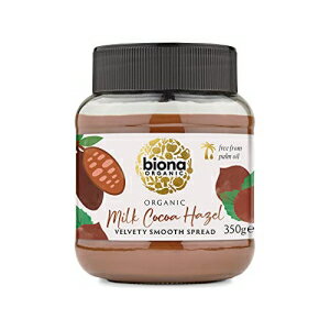 ビオナ オーガニック チョコレート ヘーゼルナッツ スプレッド 350g (6個入り) Biona Organic Chocolate Hazelnut Spread 350 g (Pack of 6)