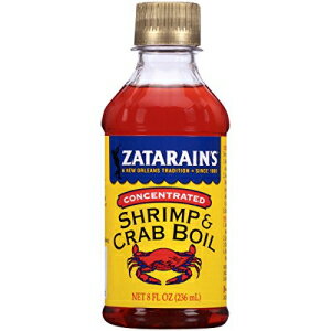 Zatarain's ニューオーリンズスタイル液体カニボイル、8オンス Zatarain's New Orleans Style Liquid Crab Boil, 8 oz