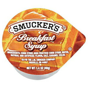 Smucker's HVbvA1.4 IX (100 pbN) Smucker's Breakfast Syrup, 1.4 Ounce (Pack of 100)