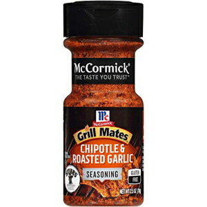 マコーミック グリルメイツ チポトレ & ロースト ガーリック シーズニング、70.9g (パック - 12) McCormick Grill Mates Chipotle & Roasted Garlic Seasoning, 2.5 OZ (Pack - 12)