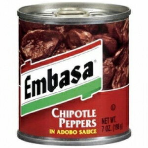 エンバサ チポトレペッパーのアドボソース添え Embasa Chipotle Peppers In Adobo Sauce