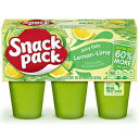 スーパースナックパック レモンライムジューシージェル 6個入 (8個パック) Super Snack Pack Lemon-Lime Juicy Gels, 6 Count (Pack Of 8)