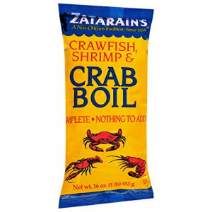 Zatarain's ザリガニ、エビとカニのボイル、16 オンス Zatarain's Crawfish, Shrimp & Crab Boil, 16 oz