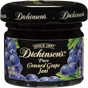 ディキンソンのピュアコンコードグレープジャム、72カウント Dickinson's Pure Concord Grape Jam, 72 Count