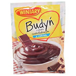 Winiary Chocolate Flavoured Budyn 63g（5パック） Winiary Chocolate Flavored Budyn 63g (Pack of 5)