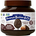 ピーナッツバター＆カンパニーダークチョコレートヘーゼルナッツスプレッド、13オンスジャー（6パック） Peanut Butter & Co. Dark Chocolatey Hazelnut Spread, 13 Ounce Jar (Pack of 6)