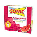 ソニックゼラチンミックス、スイカ、3.94 OZ（3パック） Sonic Gelatin Mix, Watermelon, 3.94 OZ (Pack of 3)