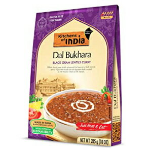 Kitchens Of India Ready To Eat Dal Bukhara ブラックグラムレンズ豆カレー 10オンス箱（6個パック） Kitchens Of India Ready To Eat Dal Bukhara, Black Gram Lentil Curry, 10-Ounce Boxes (Pack of 6)