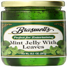 Braswell [[~g̗tA10.5 IX (6 pbN) Braswell Jelly Mint Leaves, 10.5 Ounce (Pack of 6)