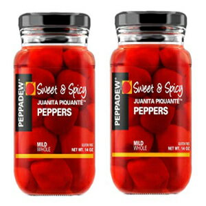 ペパデュー ピカント マイルド - スイート & スパイシー ペッパー 400g - パック 2 Peppadew Piquant Mild - Sweet & Spicy Peppers 400g - Pack 2