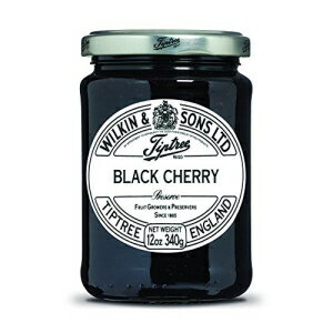 ティプトリー ブラック チェリー プリザーブ、12 オンス (6 個パック) Tiptree Black Cherry Preserve, 12 Ounce (Pack of 6)