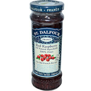 St. Dalfour, bh Yx[At[c XvbhA10 IX (284 g) - 2  St. Dalfour, Red Raspberry, Fruit Spread, 10 oz (284 g) - 2pc