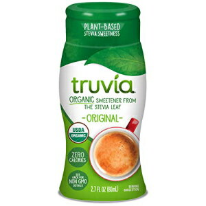 楽天GlomarketTruvia オーガニックゼロカロリー液体ステビア甘味料ボトル、オリジナルフレーバー、2.7 fl。オズ。 Truvia Organic Zero Calorie Liquid Stevia Sweetener Bottle, Original flavor, 2.7 fl. oz.