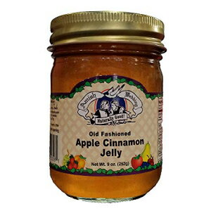 A[~bV EFfBO Abv Vi [[ 9 IX - 2 r Amish Wedding Apple Cinnamon Jelly 9 oz - 2 Jars