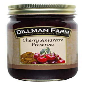 Dillman Farm Cherry Amaretto Preserves, 16oz (Pack of 6)