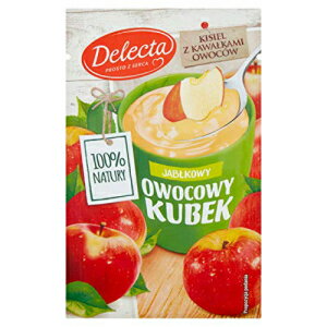 楽天GlomarketDELECTA Kisiel ホットゼリー トリート APPLE 5個/5食分 ポーランド製 DELECTA Kisiel hot jelly treat APPLE 5pc./5 servings Made in Poland