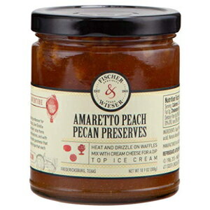 tBbV[&B[U[ A}bg s[` s[J vU[uA309gA6pbN Fischer & Wieser Amaretto Peach Pecan Preserves, 10.9 Oz., Pack Of 6