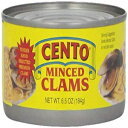 Cento ミンチアサリ 6.5オンス缶（24個パック） Cento Minced Clams, 6.5 Ounce Cans (Pack of 24)