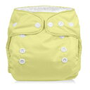 米国製のSmartipantsワンサイズはすべての再利用可能な布おむつに適合します（メロウイエロー） Smartipants Made in USA One Size Fits All Reusable Cloth Diaper (Mellow Yellow)
