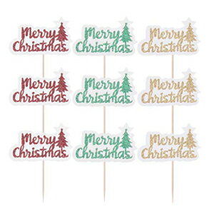 Amosfun 48 ĥȥåѡꥹޥǥ졼꡼ꥹޥԥåե롼ĥԥåǥȥȥåѡꥹޥꥹޥѡƥ Amosfun 48 pcs cake toppers christmas cake decorations merry christmas ...