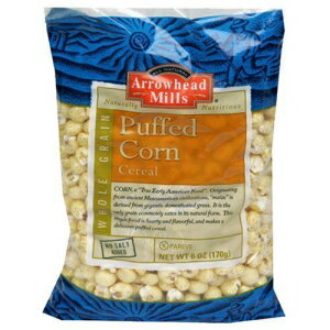 إå ߥ륺 ѥ  ꥢ 6  (48 ĥѥå) Arrowhead Mills Puffed Corn Cereal 6 OZ(Pack of 48)