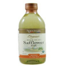 Spectrum Naturals エクスペラ プレス オーガニック高熱ベニバナ油 (12 X 473.2ml) Spectrum Naturals Expeller Pressed Organic High Heat Safflower Oil (12 X 16 Fl Oz)