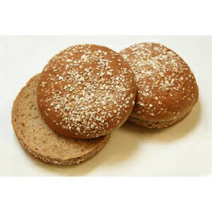 Rotellas ȥåԥ󥰥ϥСХ - 1 ѥå 8  -- 1  12 ѥå Rotellas Dark Wheat Oat Topped Hamburger Bun - 8 count per pack -- 12 packs per case.