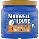 マクスウェル ハウス ブレックファースト ブレンド ライト ロースト グラウンド コーヒー (25.6 オンス キャニスター) Maxwell House Breakfast Blend Light Roast Ground Coffee (25.6 oz Canister)