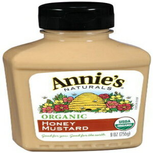 Annie'S Naturals オーガニック ハニー マスタード (255.1g) (48 個パック) Annie'S Naturals Organic Honey Mustard (9 OZ) (Pack of 48)