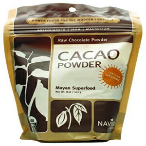 Navitas オーガニック カカオ パウダー、8オンス Navitas Organic Cacao Powder, 8 Ounce