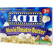 映画館用バターポップコーン - ポップコーンのベストバリュー、3袋、(ACT II) Movie Theatre Butter Popcorn - Best Value In Popcorn, 3 bags,(ACT II)
