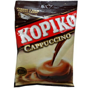 コピコ カプチーノ味 ストロング＆リッチコーヒーキャンディー 120g×2袋 Kopiko Cappuccino Flavor Strong & Rich Coffee Candy 120 G. X 2 Bags