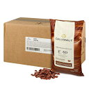 Callebaut823ミルクチョコレートカレット-44LBSベルギーベーキングチョコレートカレット-最小30.2％ココアバター、4.9％無脂肪ココア、..