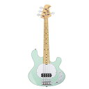 Sterling by Music Man StingRay Ray4 ベース ギター (ミント グリーン) Sterling by Music Man StingRay Ray4 Bass Guitar in Mint Green