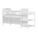 Dream On Me、Anna 4 in1フルサイズベビーベッドとおむつ交換台コンボ Dream On Me, Anna 4 in 1 Full Size Crib and Changing Table Combo