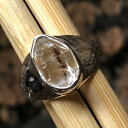 i`n[L}[_Ch925\bhX^[OVo[jZbNXOTCY7.25 Natural Rocks by Kala Natural Herkimer Diamond 925 Solid Sterling Silver Unisex Ring Size 7.25
