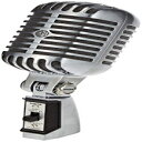 Shure 55SH Series II Iconic Unidyne Dynamic Vocal Microphone, Cardioid Directional Polar Pattern for Live Performances, Shock-Mounted Cartridge, Classic, Vintage Mic with 5/8" to 3/8" Thread Adapter